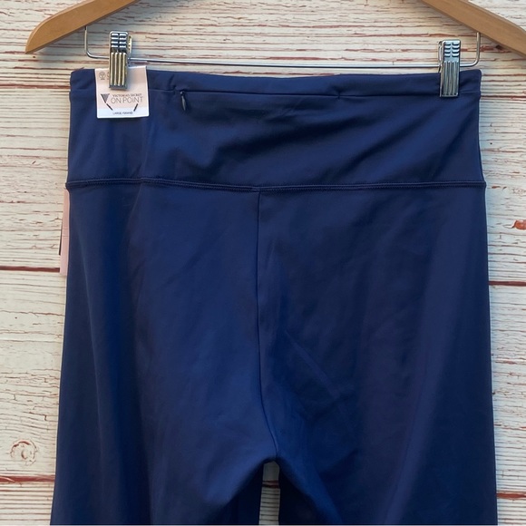NWT Victoria’s Secret On Point Cloud Rouched Bootcut Leggings in Navy Sz… - Picture 7 of 15